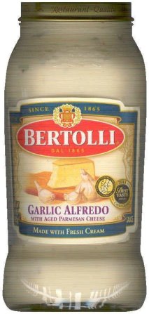 (image for) BERTOLLI GARLIC ALFREDO WITH AGED PARMESAN CHEESE