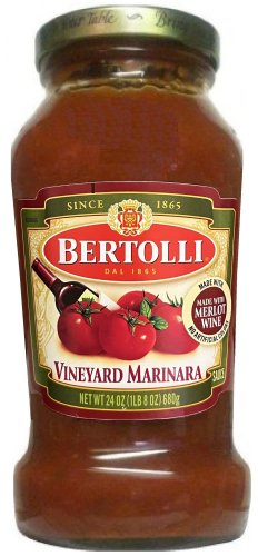 (image for) BERTOLLI VINEYARD MARINARA WITH MERLOT WINE