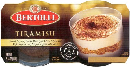 (image for) BERTOLLI TIRAMISU