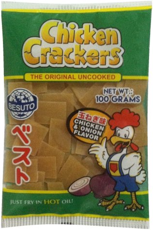 (image for) BESUTO CHICKEN CRACKERS THE ORIGINAL UNCOOKED