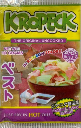 (image for) KROPECK GARLIC & SOY FLAVOR CRACKERS THE ORIGINAL UNCOOKED