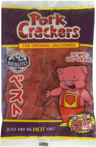 (image for) BESUTO PORK CRACKERS THE ORIGINAL UNCOOKED