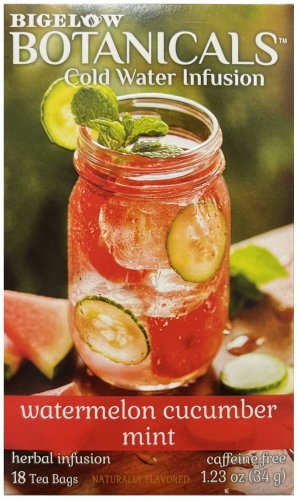 (image for) BIGELOW BOTANICALS WATER INFUSION WATERMELON CUCUMBER MINT TEA