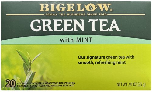 (image for) BIGELOW GREEN TEA WITH MINT