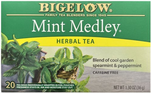 (image for) BIGELOW MINT MEDLEY HERBAL TEA