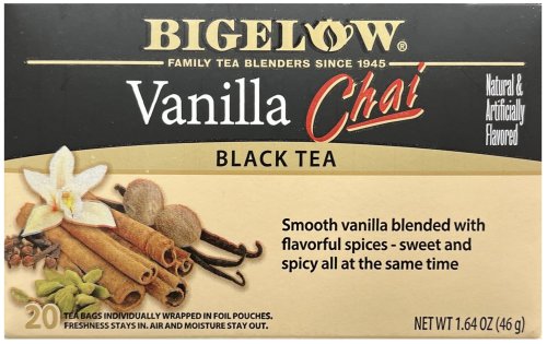 (image for) BIGELOW VANILLA CHAI BLACK TEA