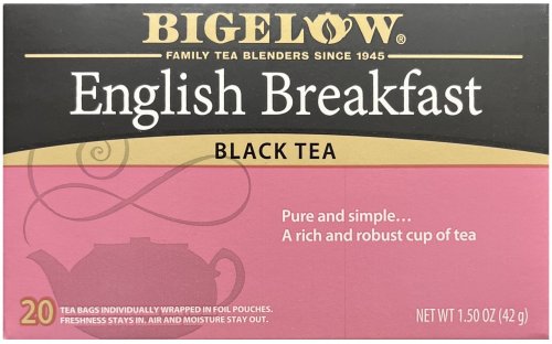 (image for) BIGELOW ENGLISH BREAKFAST BLACK TEA