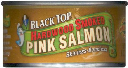 (image for) BLACK TOP PINK SALMON HARDWOOD SMOKED