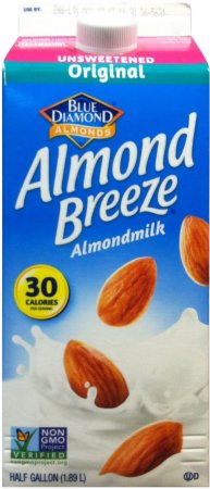 (image for) BLUE DIAMOND ALMOND BREEZE ALMONDMILK ORIGINAL UNSWEETENED