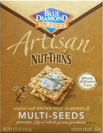 (image for) BLUE DIAMOND ARTISAN WITH BROWN RICE ALMONDS & MULTI SEEDS