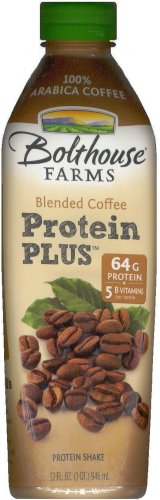 (image for) BOLTHOUSE FARMS BLENDED COFFEE PROTEIN PLUS SHAKE