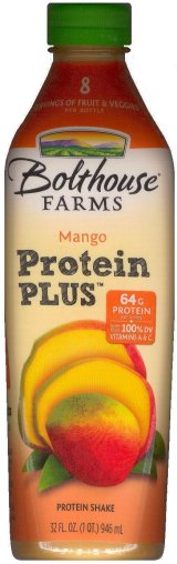 (image for) BOLTHOUSE FARMS MANGO PROTEIN PLUS SHAKE