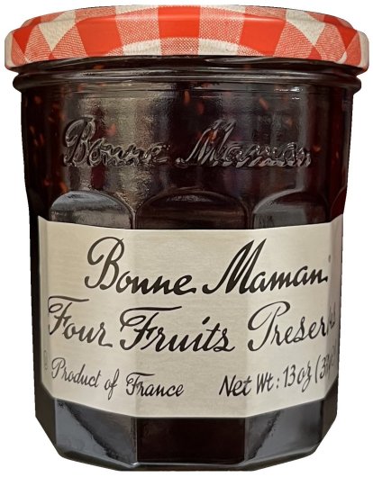 (image for) BONNE MAMAN FOUR FRUITS PRESERVES