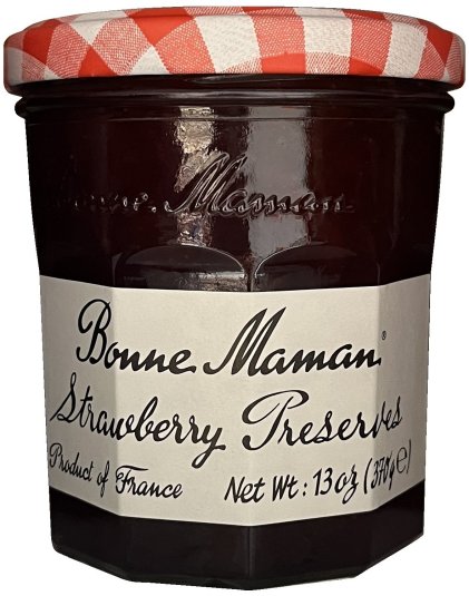 (image for) BONNE MAMAN STRAWBERRY PRESERVES