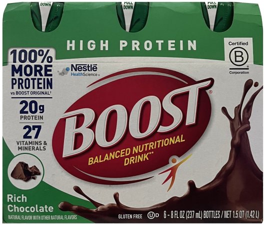 (image for) BOOST BALANCED NUTRITIONAL DRINK RICH CHOCOLATE