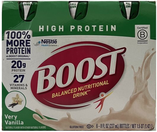 (image for) BOOST BALANCED NUTRITIONAL DRINK VERY VANILLA