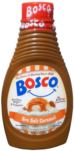 (image for) BOSCO SEA SALT CARAMEL FLAVORED SYRUP