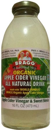 (image for) BRAGG APPLE CIDER VINEGAR ALL NATURAL DRINK APPLE & SWEET STEVIA