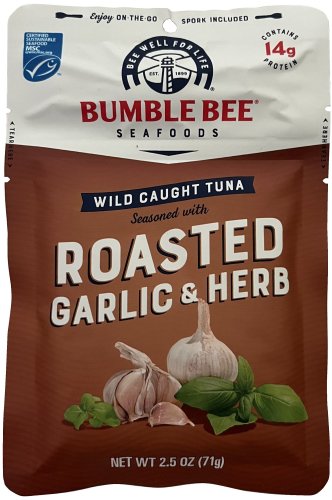 (image for) BUMBLE BEE TUNA ROASTED GARLIC & HERB