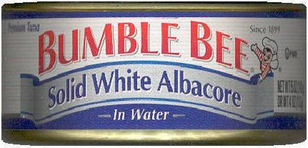 (image for) BUMBLE BEE ALBACORE TUNA IN WATER