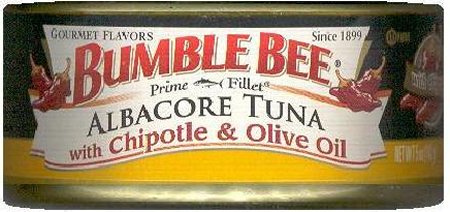 (image for) BUMBLE BEE ALBACORE TUNA WITH CHIPOTLE & OLIVE OIL