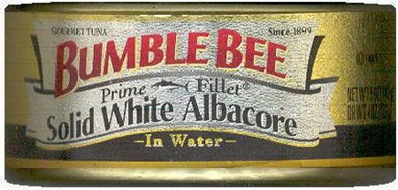 (image for) BUMBLE BEE ALBACORE TUNA IN WATER PRIME FILLET