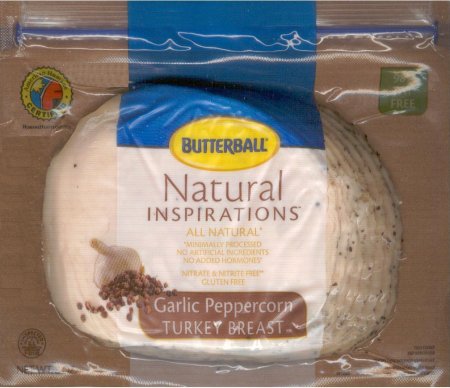 (image for) BUTTERBALL TURKEY BREAST GARLIC PEPPERCORN