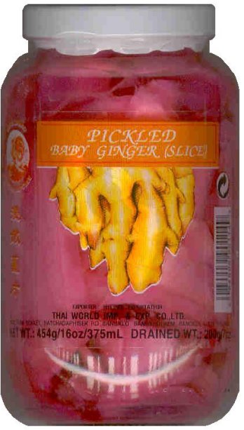 (image for) COCK BRAND PICKLED BABY GINGER SLICED