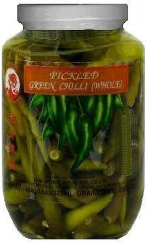 (image for) COCK BRAND PICKLED GREEN CHILI WHOLE