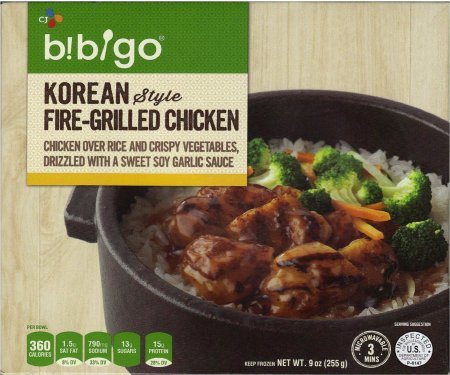 (image for) CJ FOODS BIBIGO KOREAN STYLE FIRE GRILLED CHICKEN