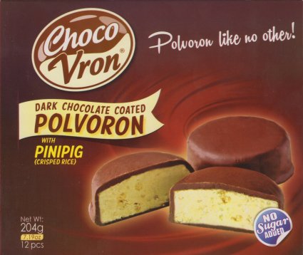 (image for) CHOCOVRON POLVORON DARK CHOCOLATED COATED WITH CRISPED RICE