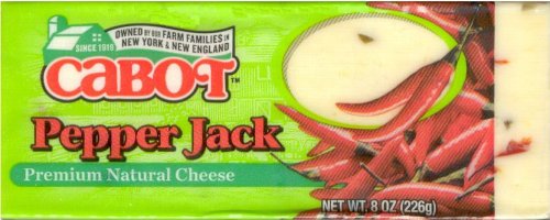 (image for) CABOT PEPPER JACK PREMIUM NATURAL CHEESE