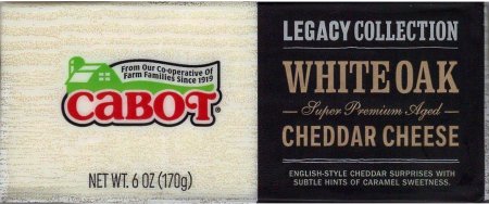 (image for) CABOT LEGACY COLLECTION WHITE OAK CHEDDAR CHEESE