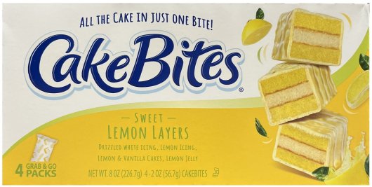 (image for) CAKEBITES SWEET LEMON LAYERS