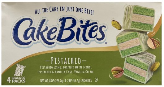 (image for) CAKEBITES PISTACHIO