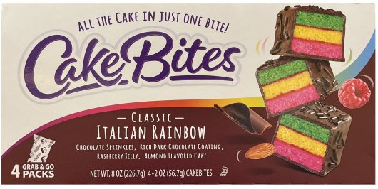 (image for) CAKEBITES CLASSIC ITALIAN RAINBOW