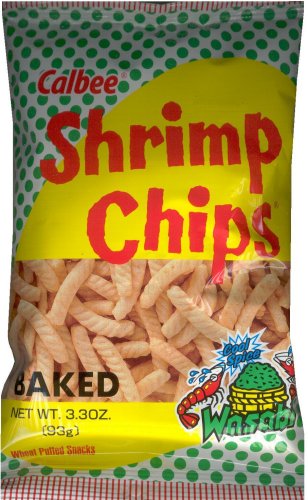 (image for) CALBEE SHRIMP CHIPS WASABI