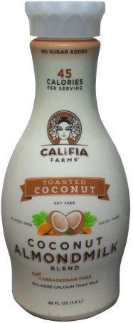 (image for) CALIFIA FARMS TOASTED COCONUT ALMONDMILK BLEND UNSWEETENED