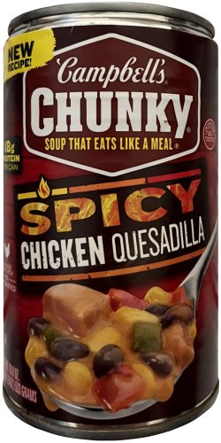 (image for) CAMPBELL'S CHUNKY SPICY CHICKEN QUESADILLA