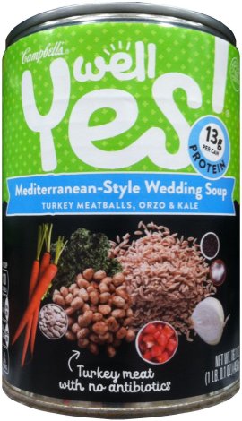 (image for) CAMPBELL'S WELL YES! MEDITERRANEAN-STYLE WEDDING SOUP