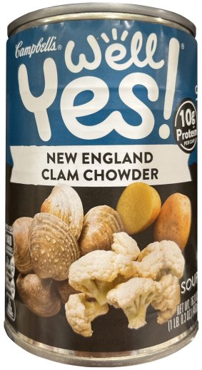 (image for) CAMPBELL'S WELL YES! NEW ENGLAND CLAM CHOWDER