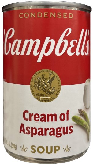 (image for) CAMPBELL'S CONDENSED CREAM OF ASPARAGUS SOUP