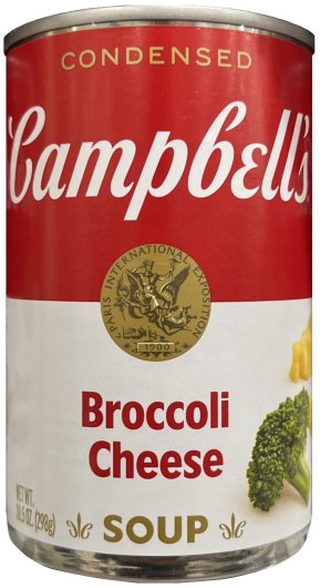 (image for) CAMPBELL'S CONDENSED BROCCOLI CHEESE SOUP