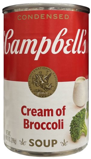 (image for) CAMPBELL'S CONDENSED CREAM OF BROCCOLI SOUP