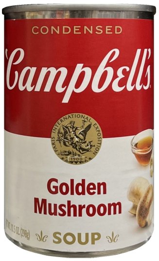 (image for) CAMPBELL'S CONDENSED GOLDEN MUSHROOM SOUP