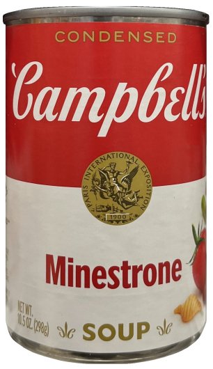 (image for) CAMPBELL'S CONDENSED MINESTRONE SOUP