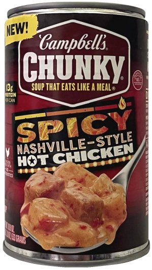 (image for) CAMPBELL'S CHUNKY SPICY NASHVILLE-STYLE HOT CHICKEN