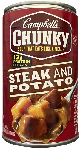 (image for) CAMPBELL'S CHUNKY STEAK AND POTATO