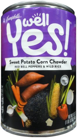 (image for) CAMPBELL'S WELL YES! SWEET POTATO CORN CHOWDER