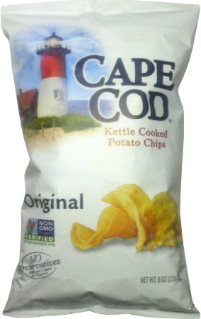 (image for) CAPE COD KETTLE COOKED POTATO CHIPS ORIGINAL